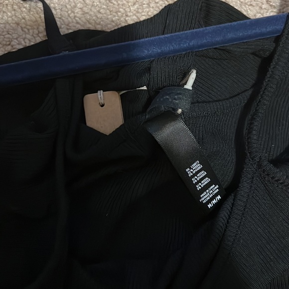 Skims rib soft lounge maxi dress cami onyx - Picture 5 of 5